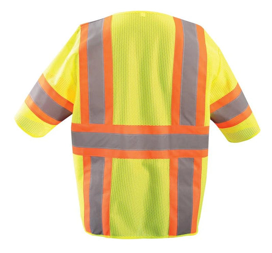 Econmy 2Tone Mesh: Orange and Yellow CLASS 3