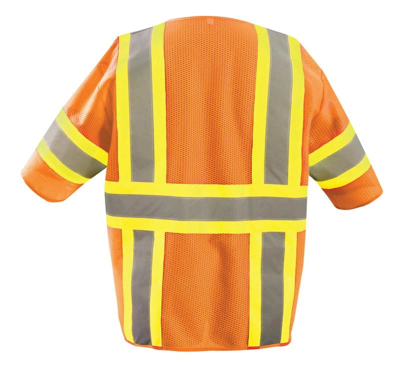 Econmy 2Tone Mesh: Orange and Yellow CLASS 3