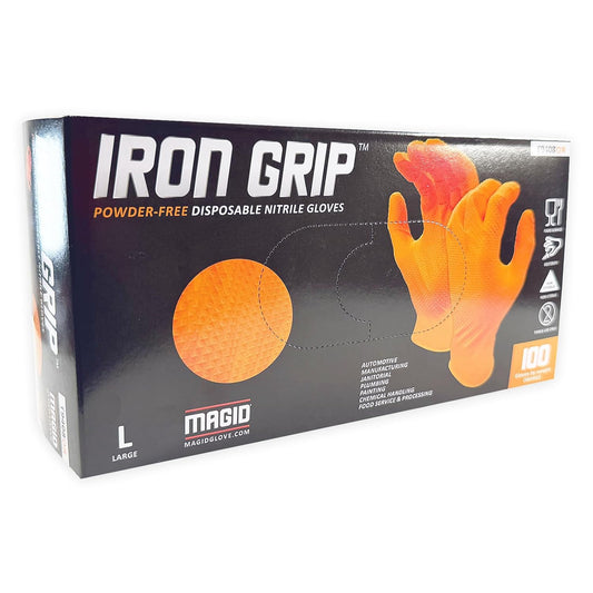 Iron Grip Nitrile Work Gloves – Bulk Packs | Free Shipping USA